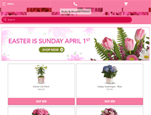 Tablet Screenshot of budsandbloomsflorist.net